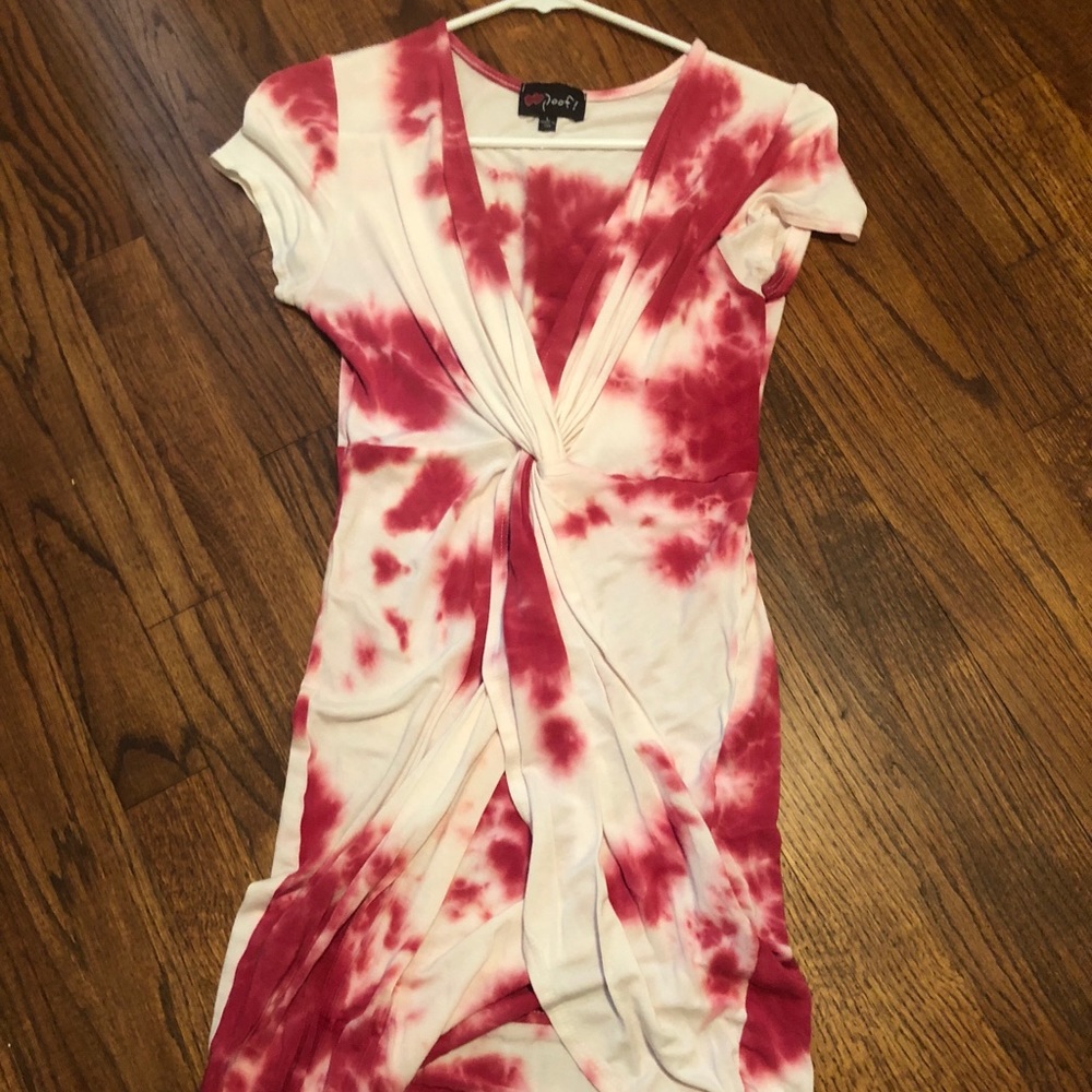 Women’s tye dye dress. Worn once. Sz L